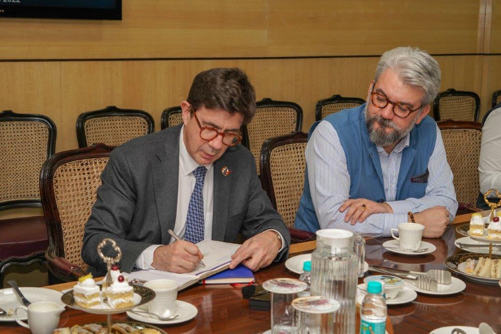 Visit Of Chairman & CEO, Naval Group France To MDL -20th Dec 2022123